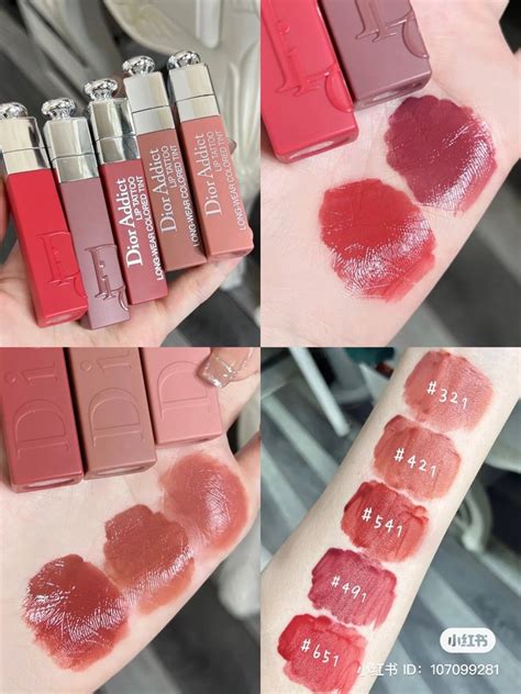 dior lip tint 421|dior addict lip tint shades.